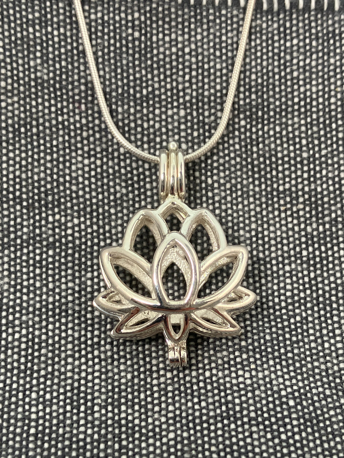 Lotus Basket Locket