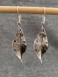 Real Leaf Earrings