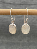 Moonstone Rectangle Set Earring