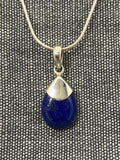 Lapis Capped Pendant