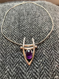 Amethyst Vulcan Necklace