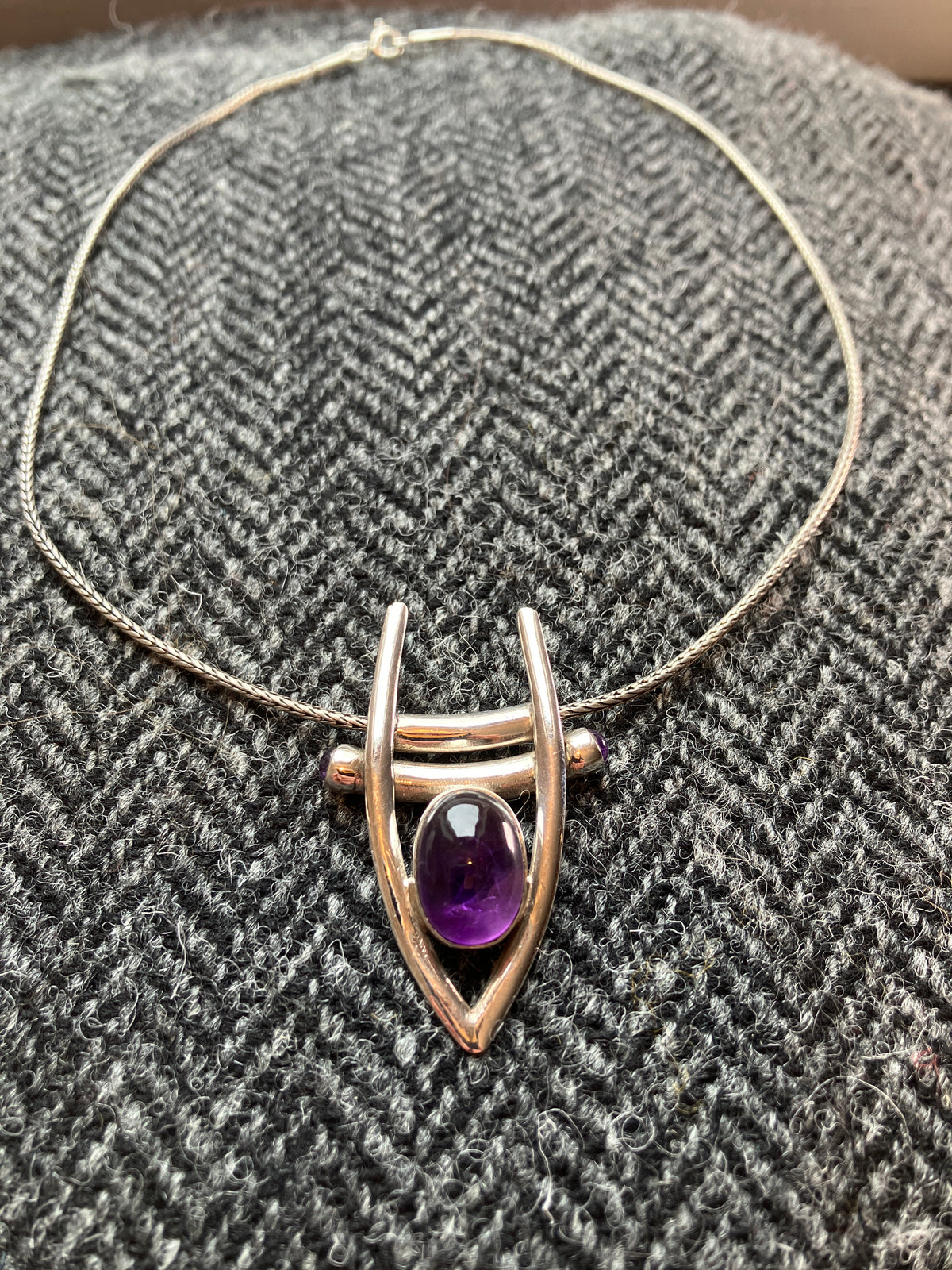 Amethyst Vulcan Necklace