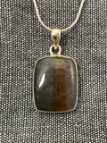 Cacoxenite Rectangle Pendant