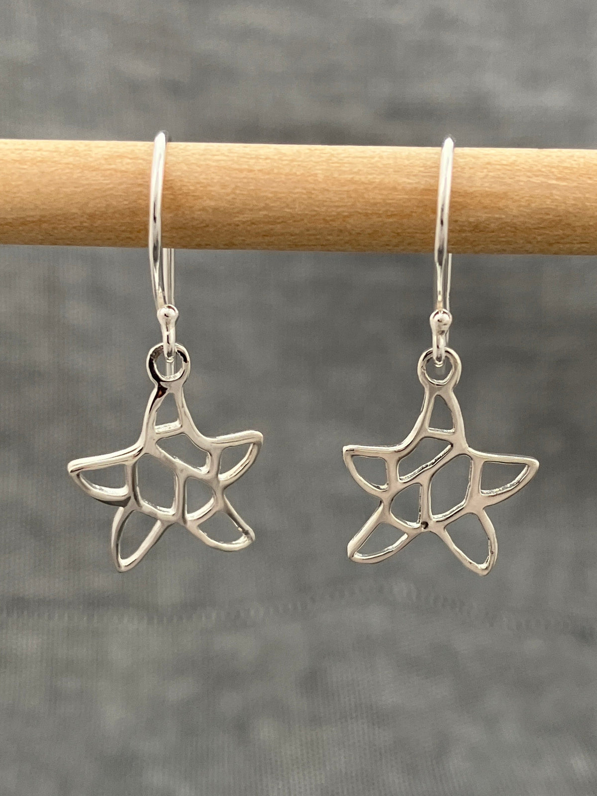 Squiggly Star Earrings