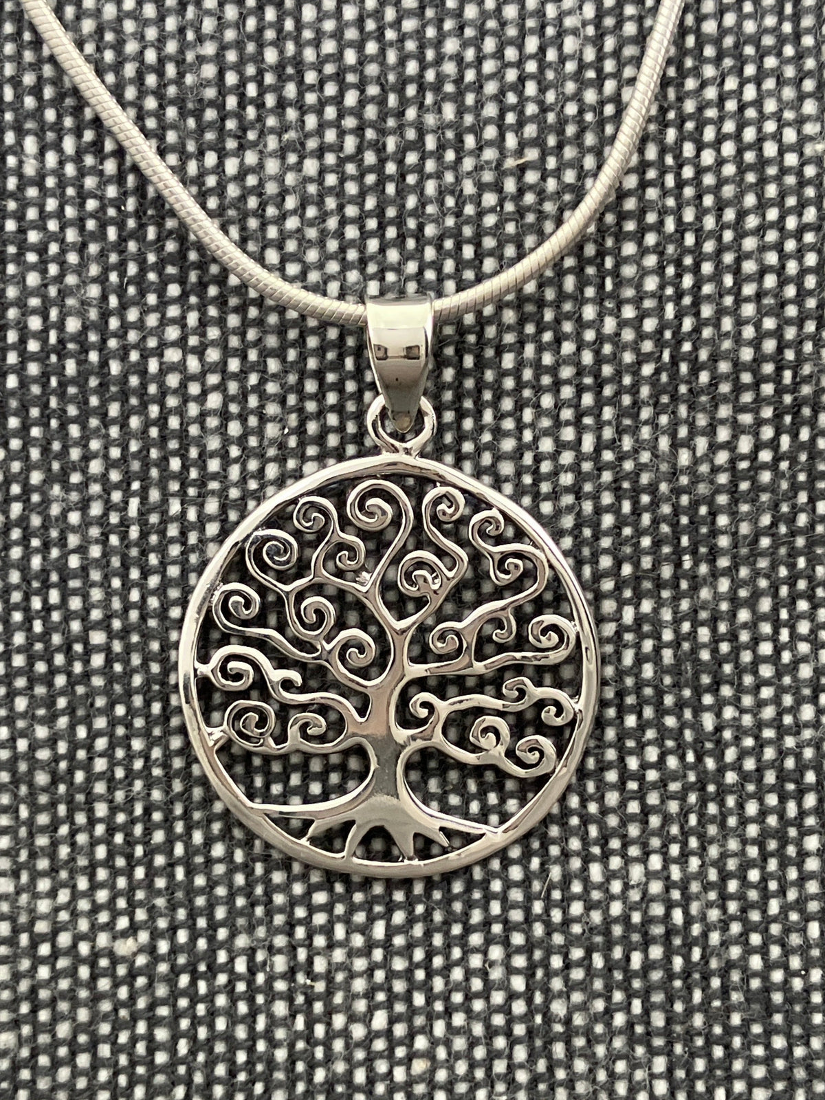 Curly Tree Pendant