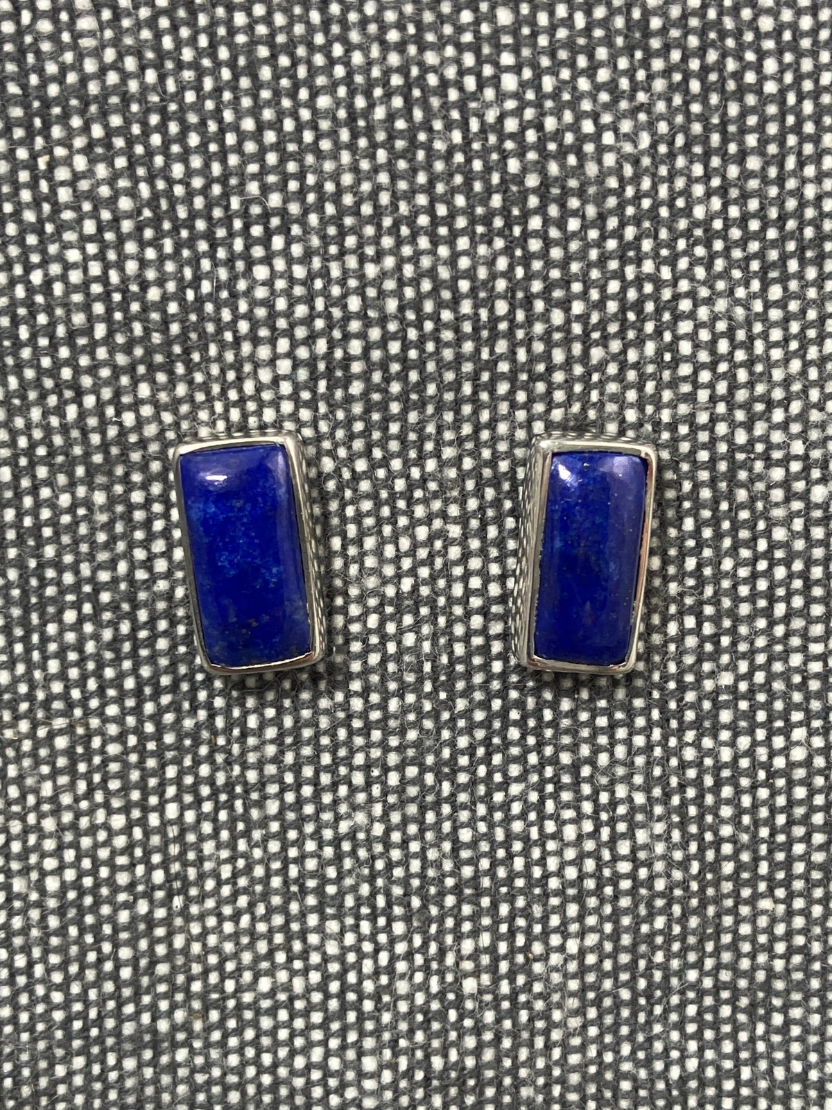 Lapis Rectangle Studs