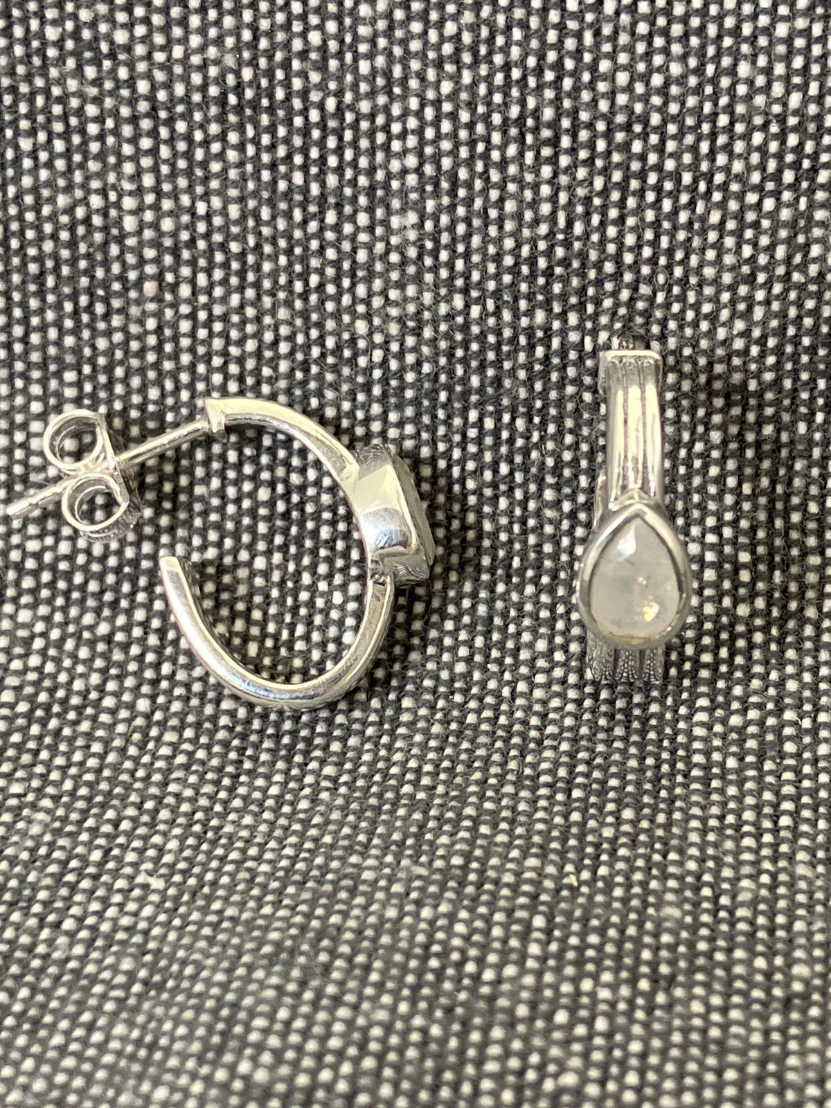 Moonstone Barred Hoops