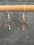 Tiny Apple Tree Earrings