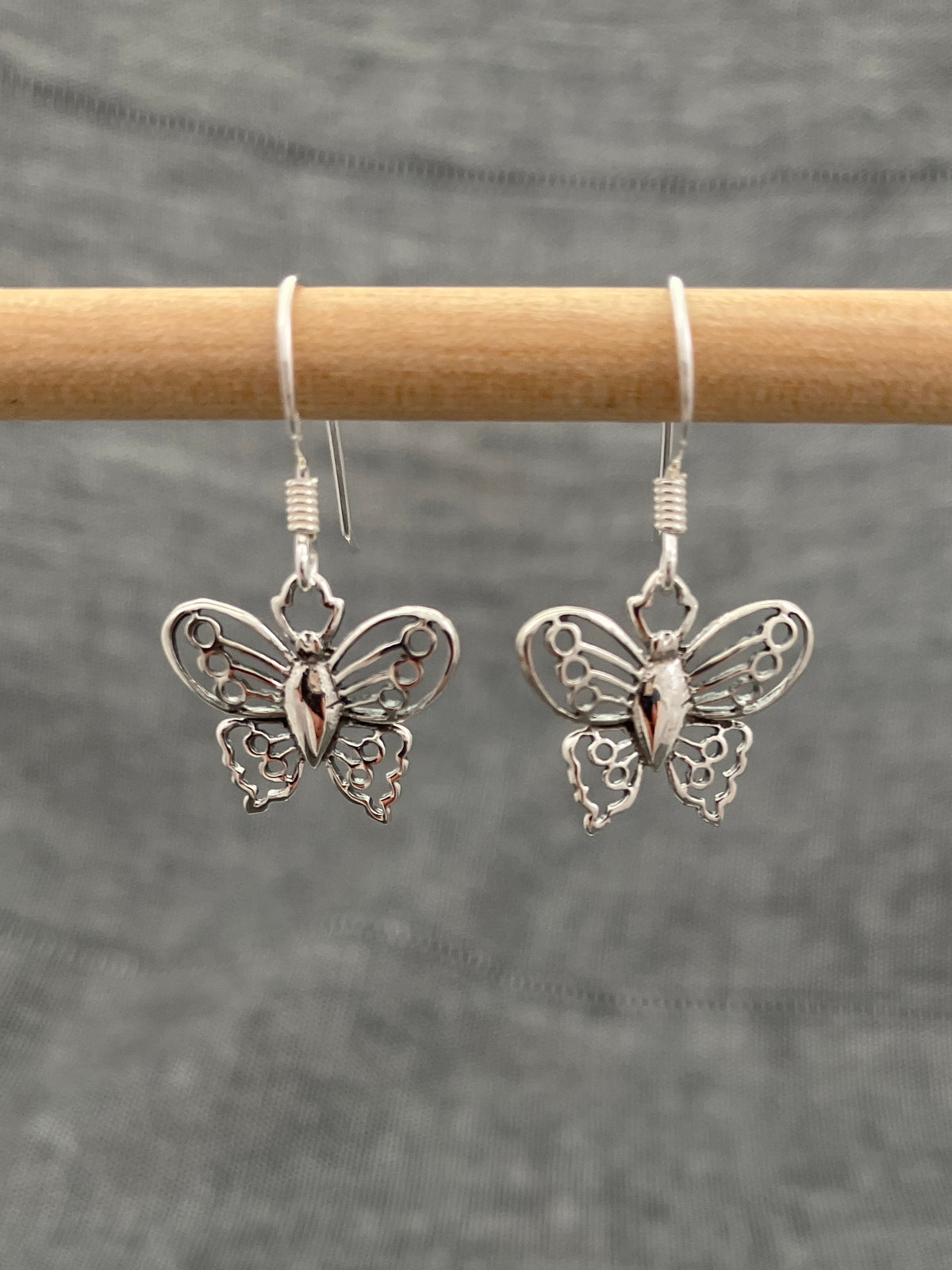 Filigree Butterfly Earrings