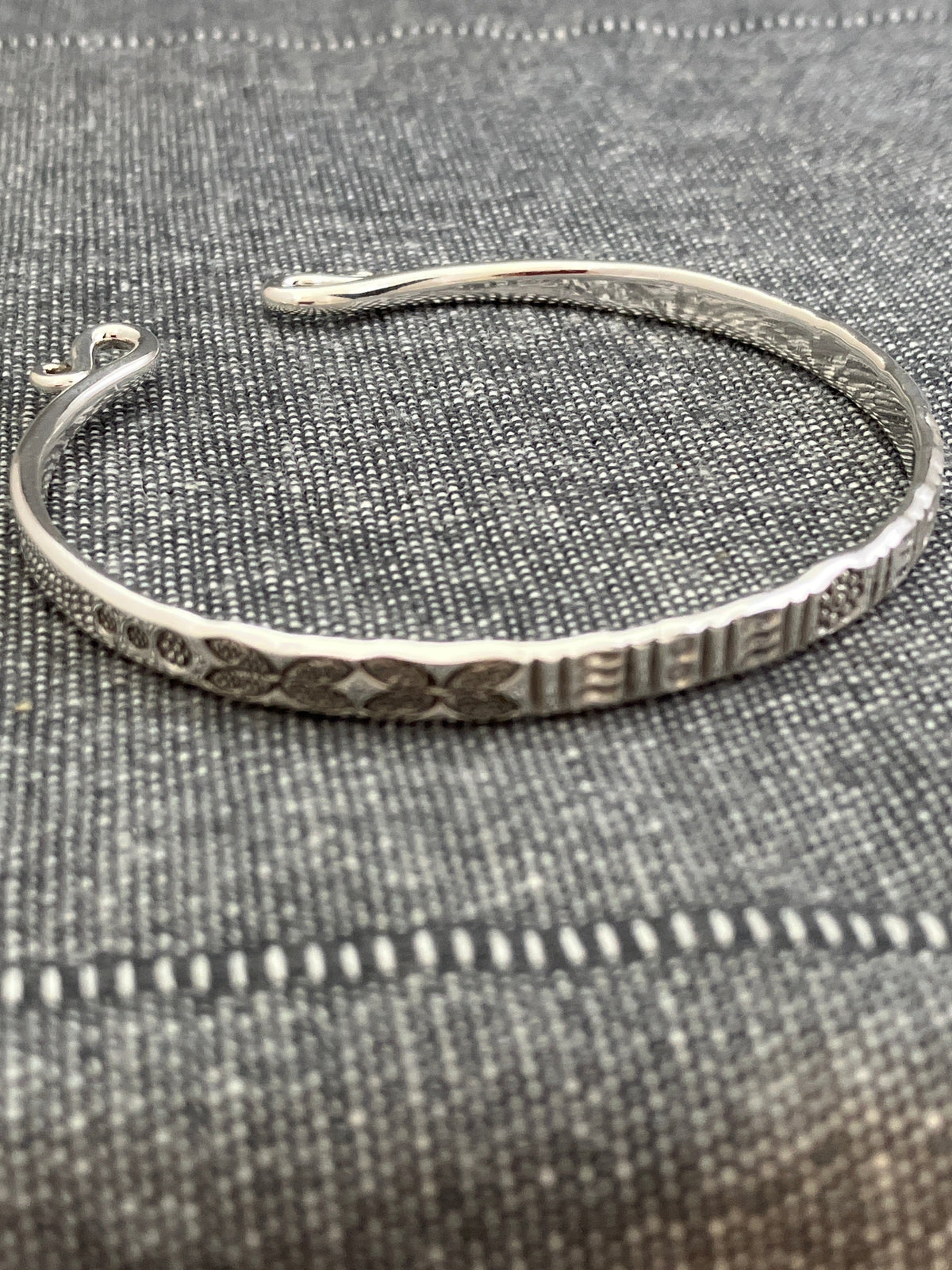 Patterned Hook End Cuff