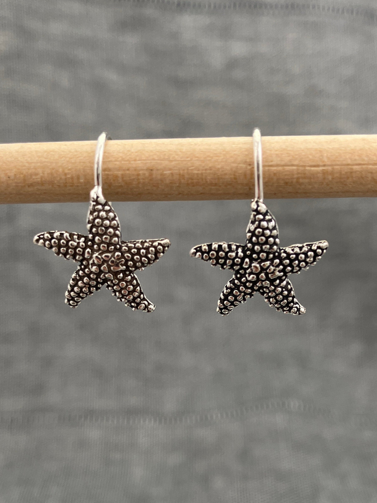 Starfish Fixed Hook Earrings