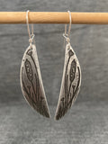 Light Bulrushes Hemisphere Earrings