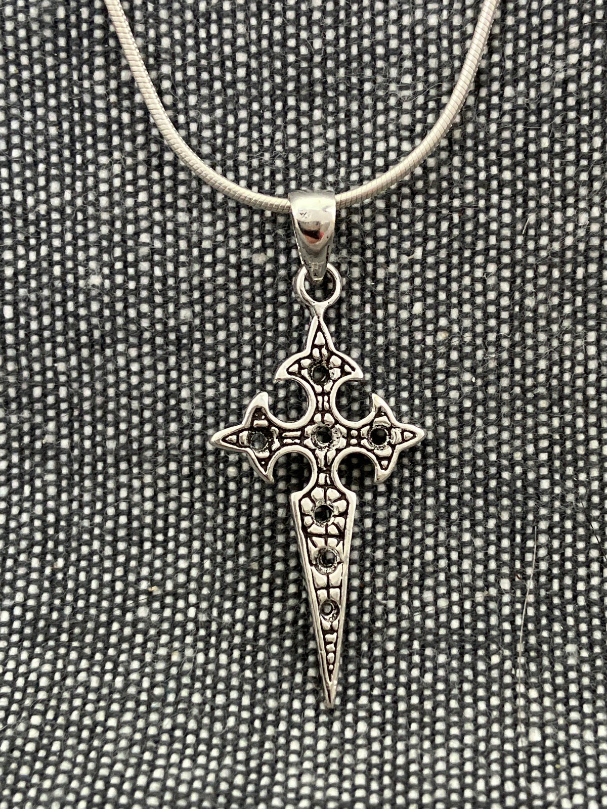 Dagger Cross Pendant
