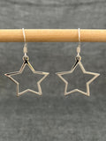 Open Star Earrings