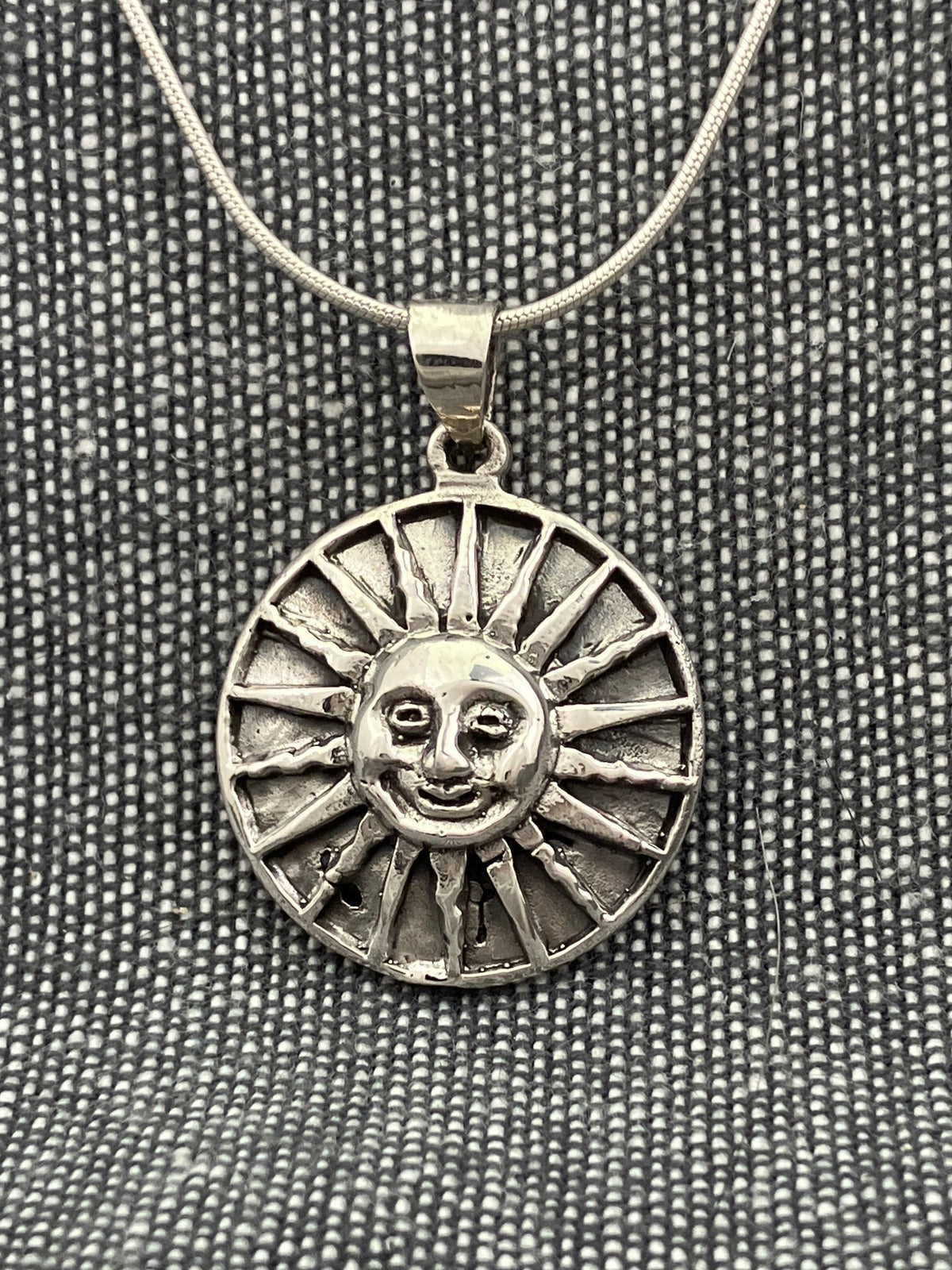 Sun Face Pendant