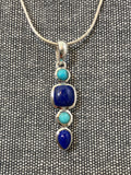 Lapis And Turquoise Pendant