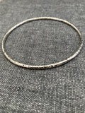 Fine Textured Bangle
