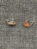 Whale Studs