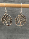 Curly Tree Of Life Earrings