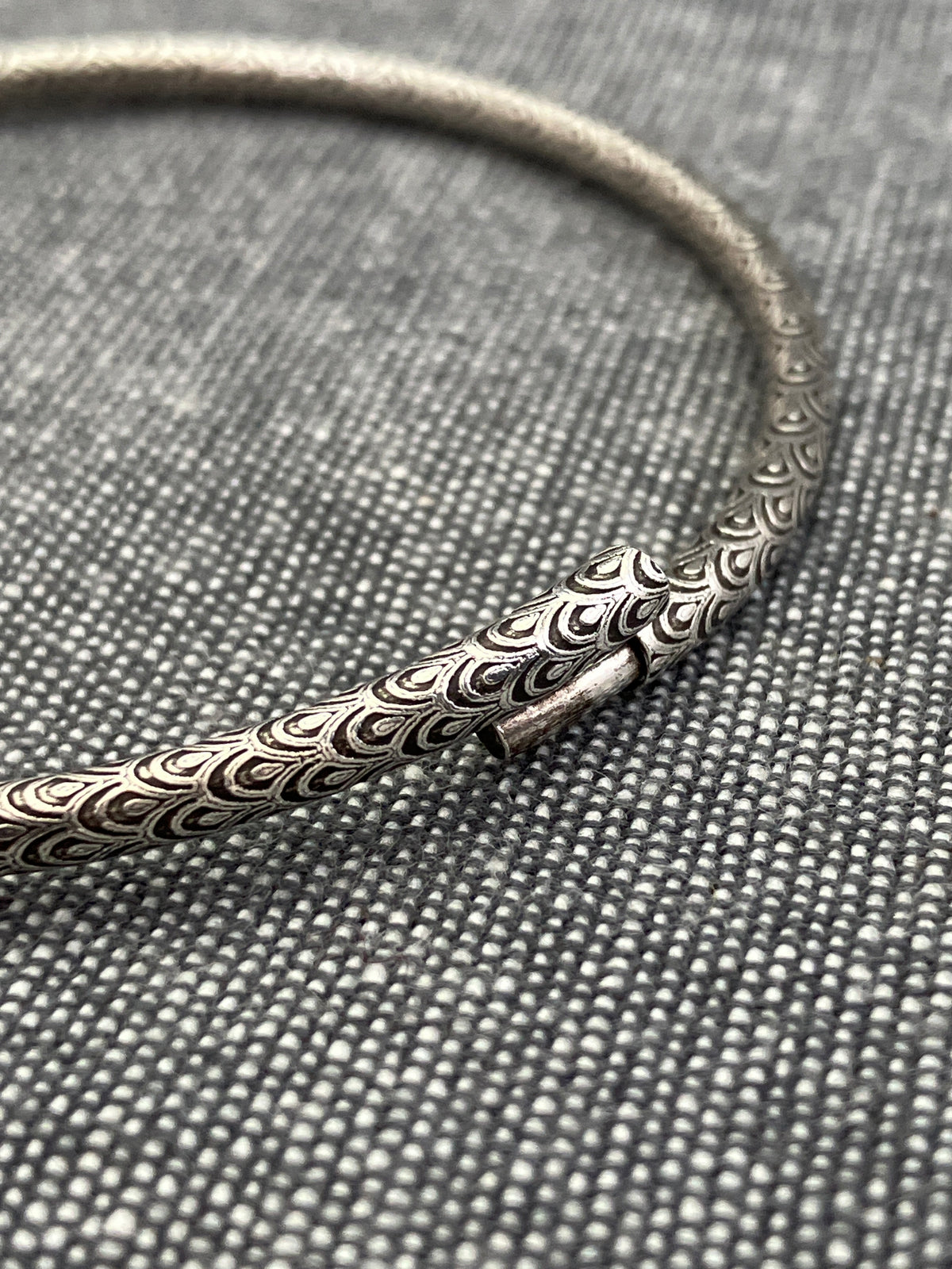 Patterned Opening Bangle