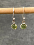 Peridot Little Round Earrings