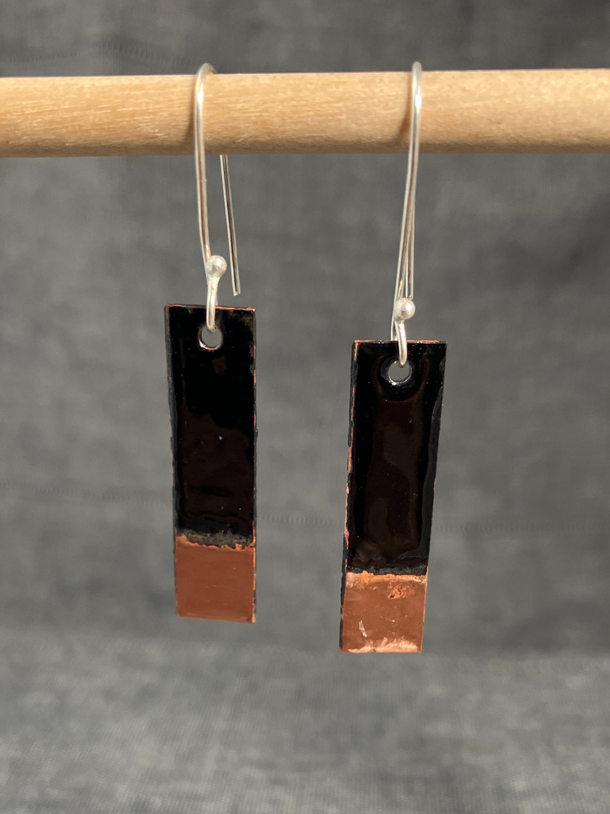 Black Copper Tip Rectangle