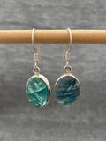 Apatite Larger Oval Earring