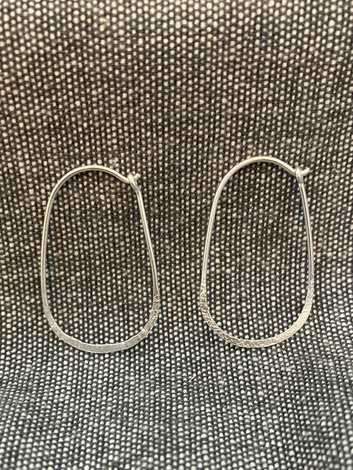 Textured Loop Hoops