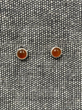 Carnelian 5mm Studs
