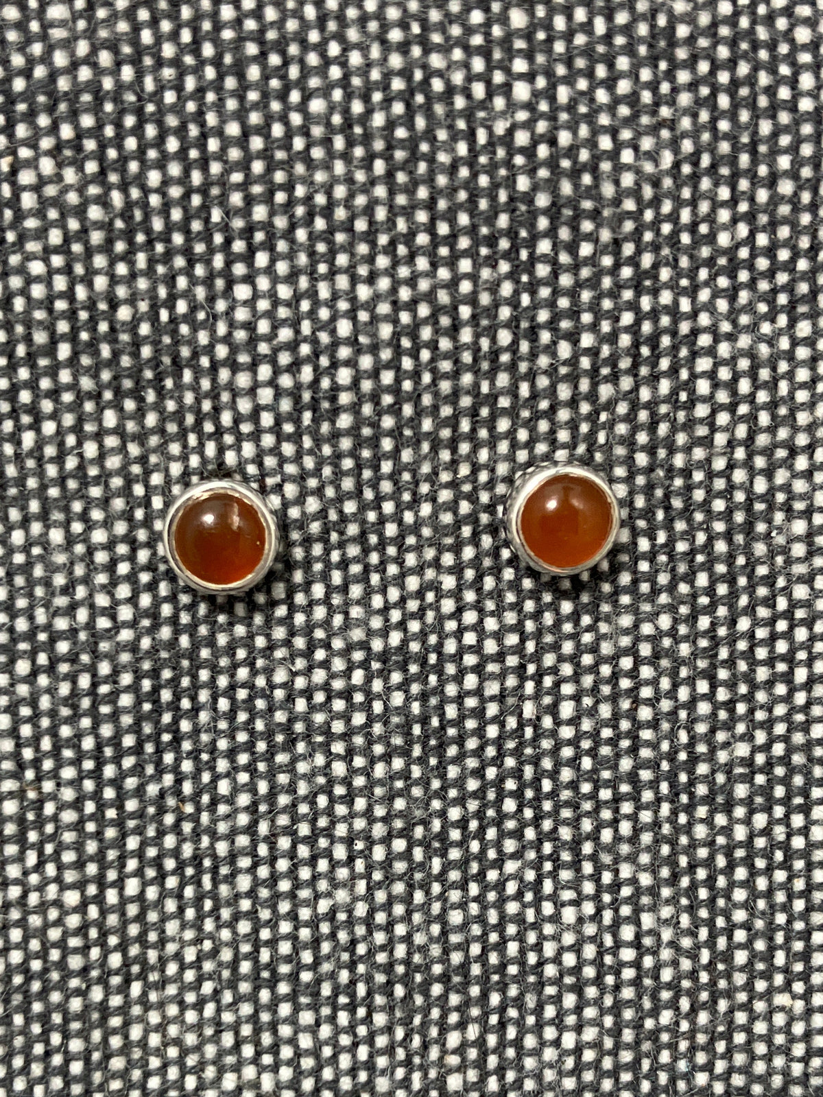 Carnelian 5mm Studs