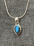 Labradorite Cut Little Pear Pendant