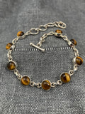 Tigers Eye Rounds Bracelet