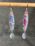 Raindrop Large Ellipse Earrings