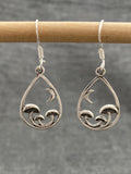 Mushroom Moon Earrings