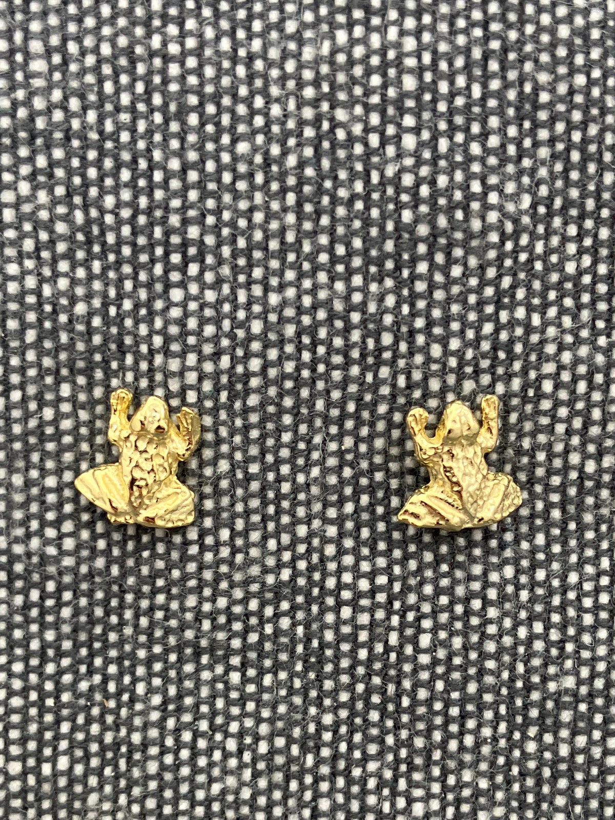 Froggy Studs Gold Plated