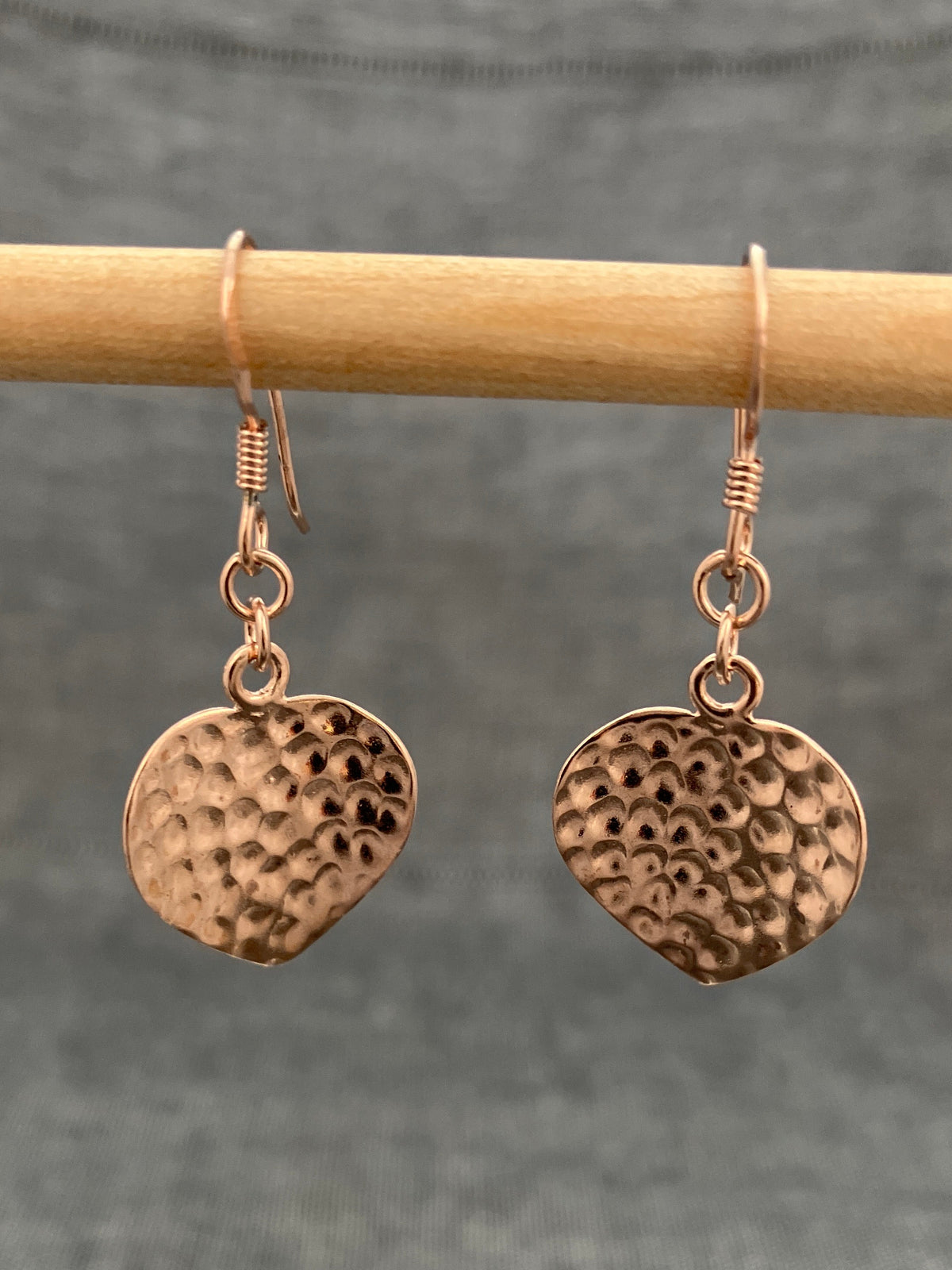 Rose Gold Plated Strawberry Earrings