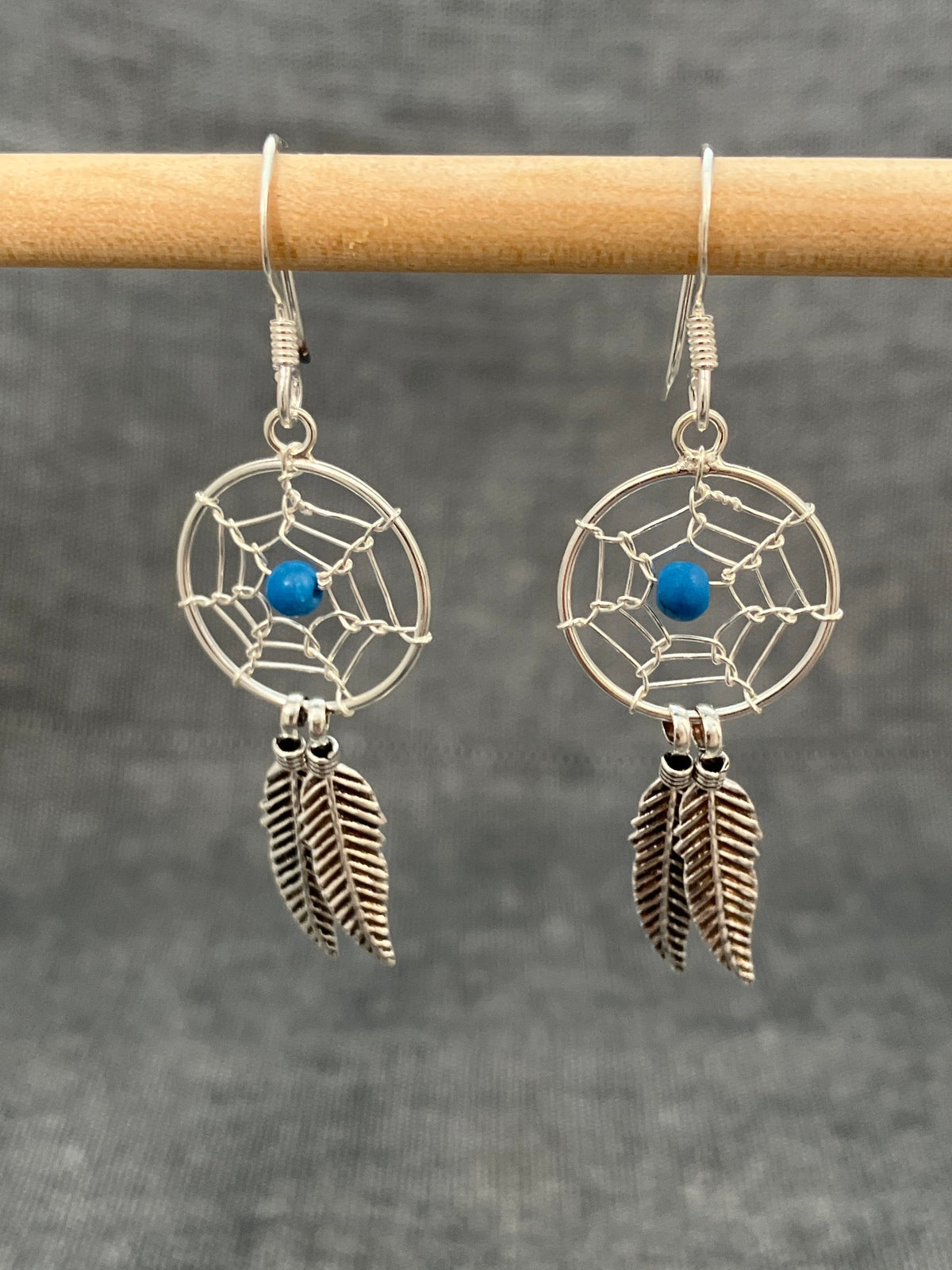 Turquoise Dream Catcher Earrings