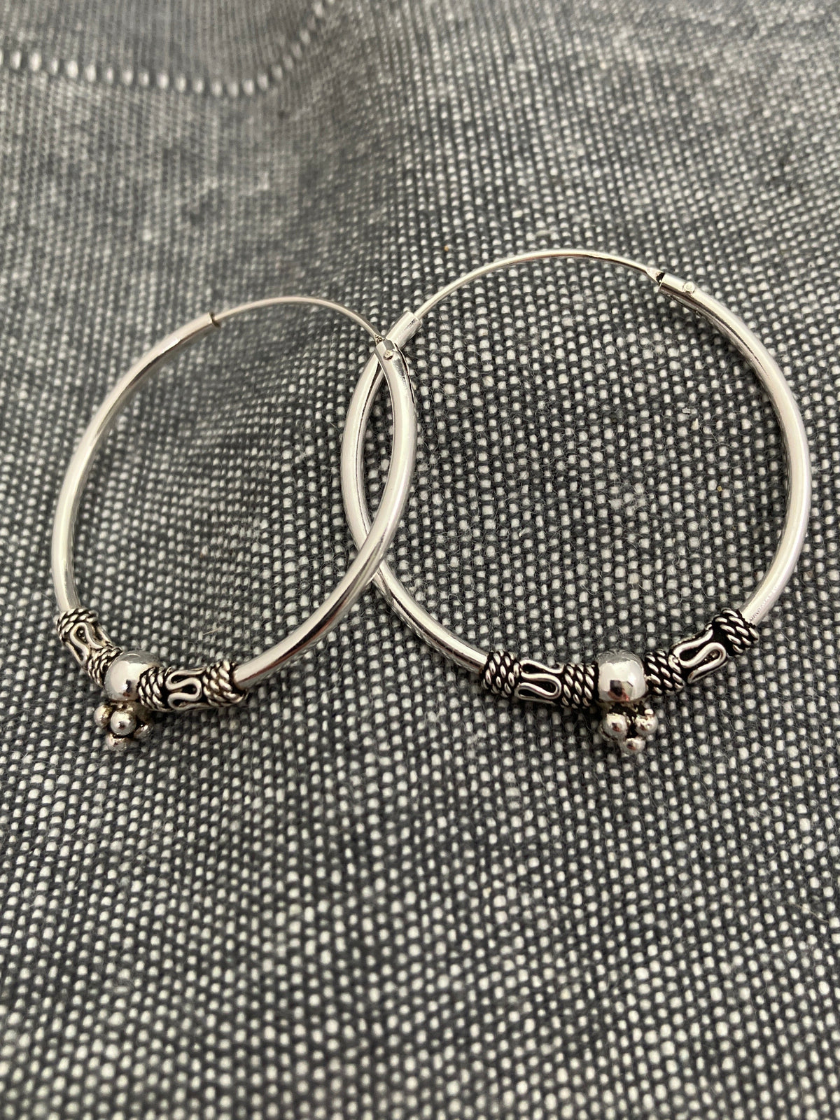 Ornate Cluster Bali Hoops