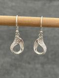 Moonscape Ribbon Loop Earrings
