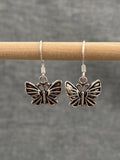 Vein Winged Butterfly Earrings