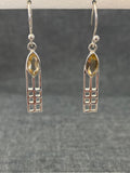 Citrine Deco Earrings