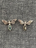 May Fly Paua Shell Studs