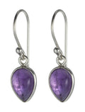 Amethyst Teardrop Earrings