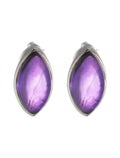 Amethyst Marquise Stone Stud