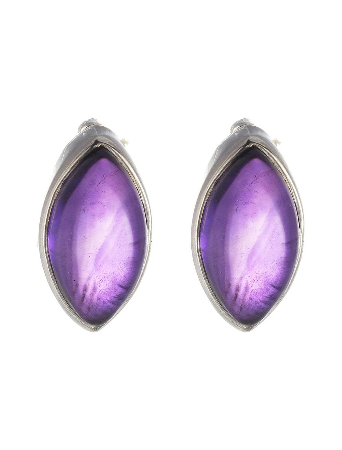 Amethyst Marquise Stone Stud
