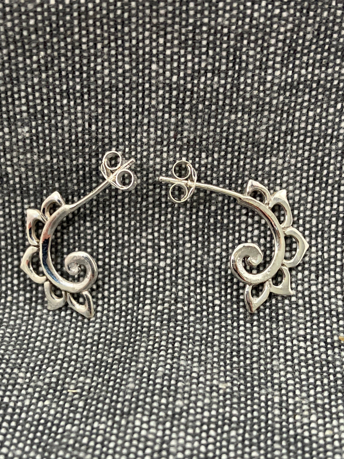 Frond Stud Earrings