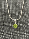 Peridot Little Clasped Pendant