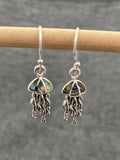 Paua Shell Jellyfish Earrings