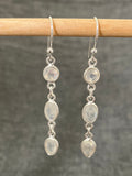 Moonstone Long Cut Earrings
