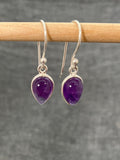Amethyst Teardrop Earring